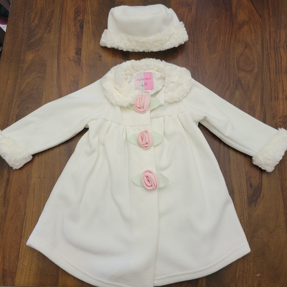 Sophie Rose toddler jacket and hat 2 piece set